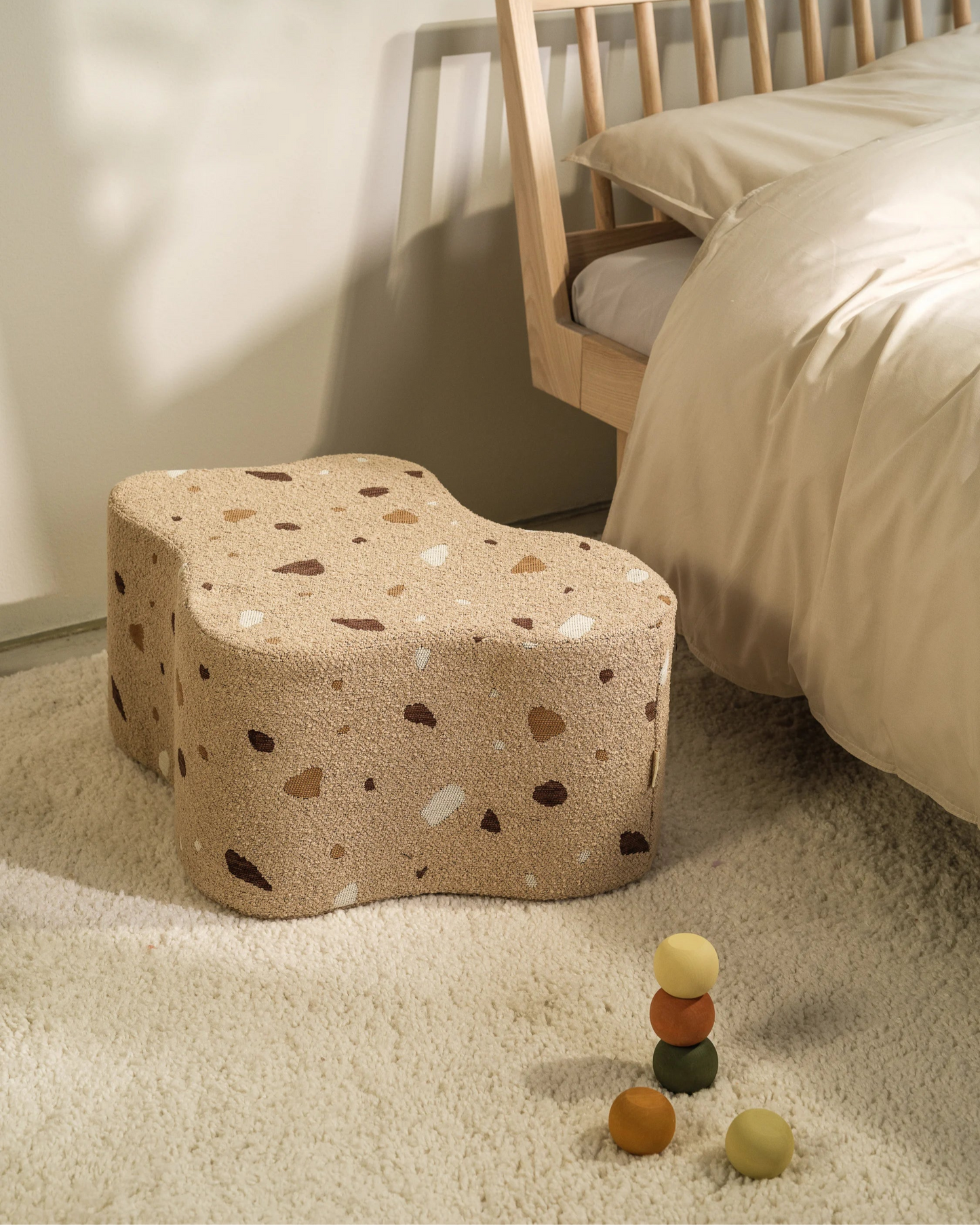 Wigiwama Cloud puf – Terrazzo Sand