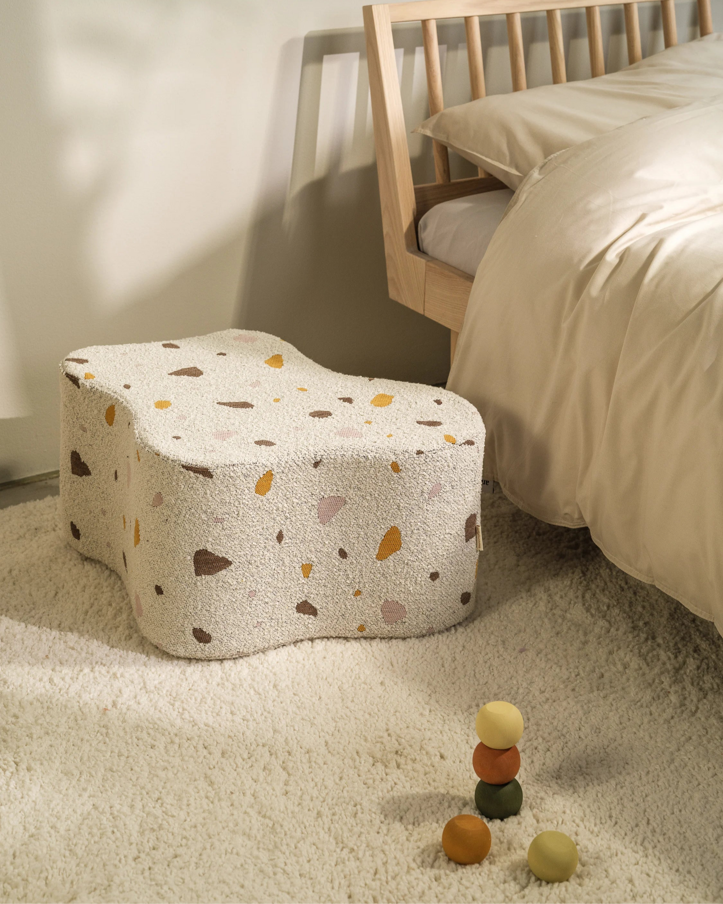 Wigiwama Cloud puf – Terrazzo Marble
