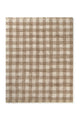 Lorena Canals vaskbart gulvtæppe Vichy Marron 150 x 180 cm – brun