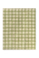 Lorena Canals vaskbart gulvtæppe Vichy Matcha 150 x 180 cm – grøn