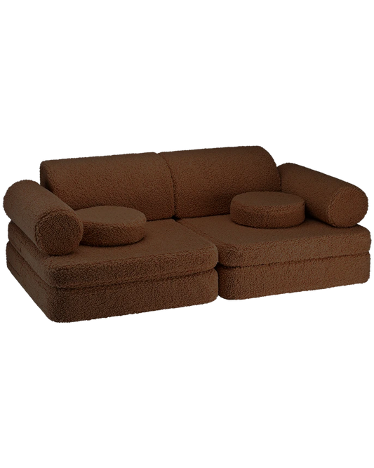 Wigiwama Legesfoa Settee - Warm Hazel