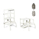 Ette Tete STEP’n’SIT® 2-i-1 læringstårn og bord – Hvid