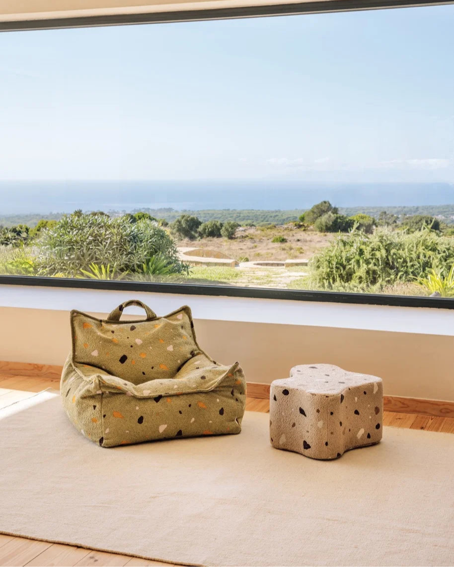 Wigiwama Cloud puf – Terrazzo Sand
