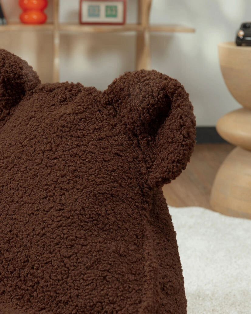 Wigiwama Bear sækkestol i teddy – Warm Hazel