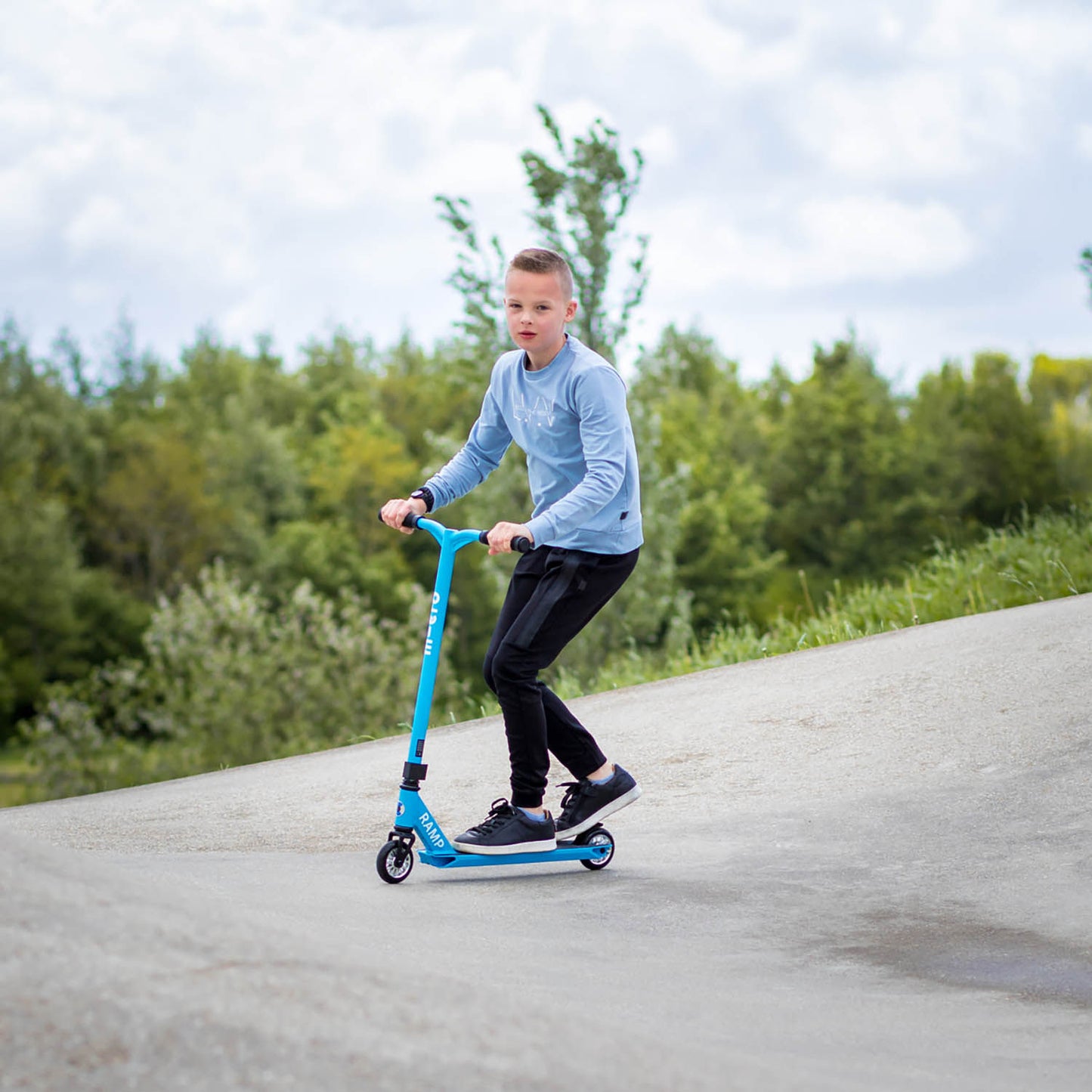 Micro Ramp stuntløbehjul – Cyan