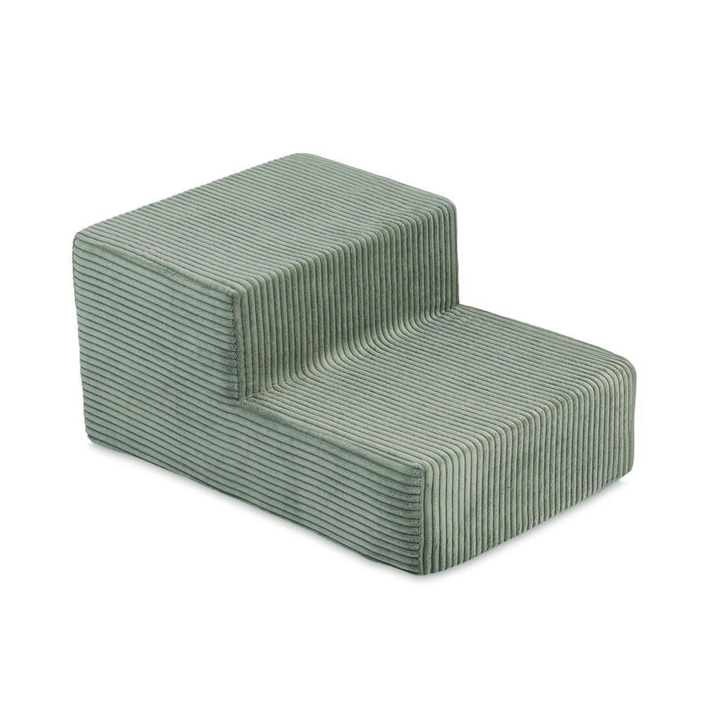 Plush Nest Mini Playground tumlesæt med boldbassin og trappe – Green