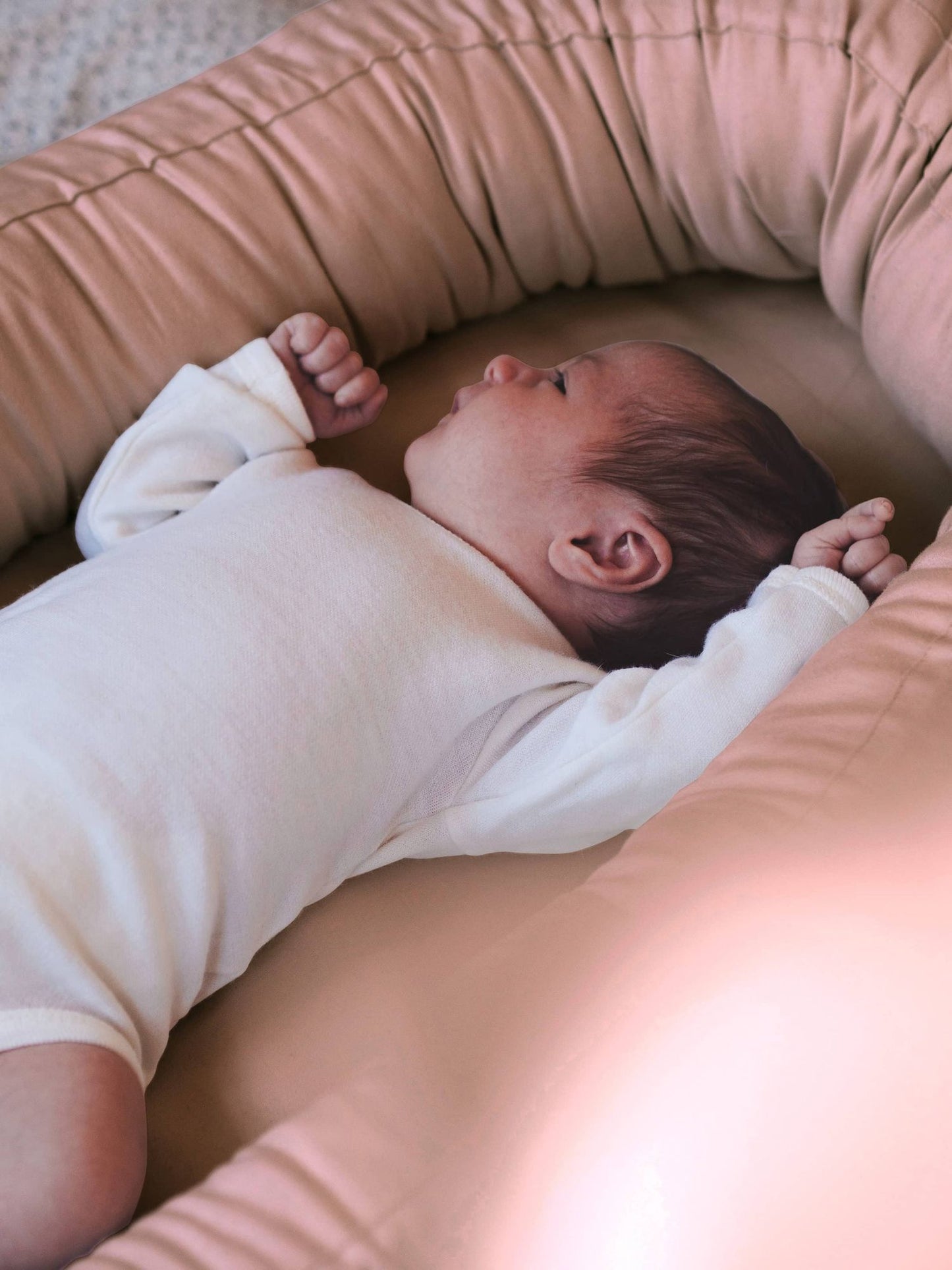 Filibabba babynest – Kapok – Blush