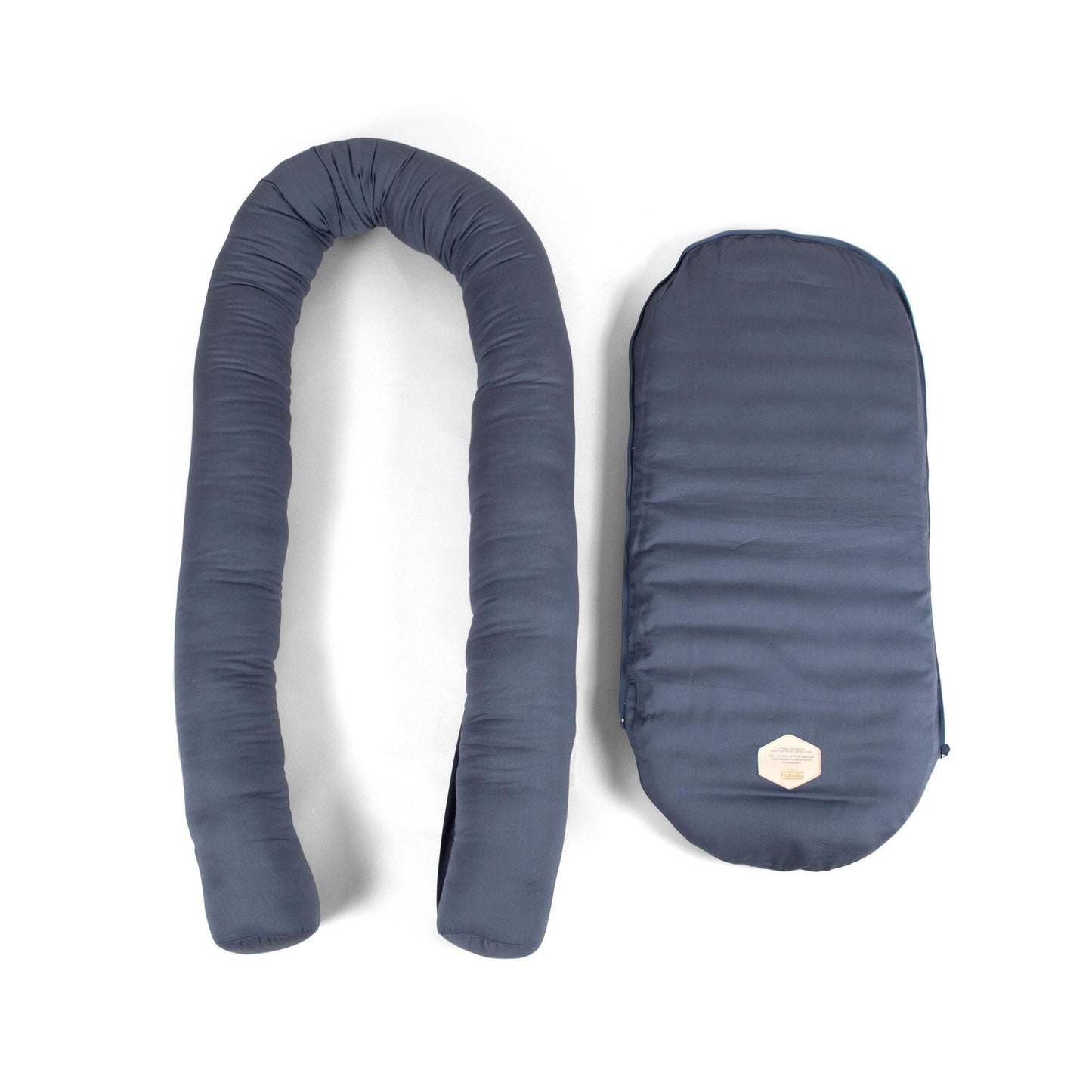 Filibabba babynest – Kapok – Muddly Blue