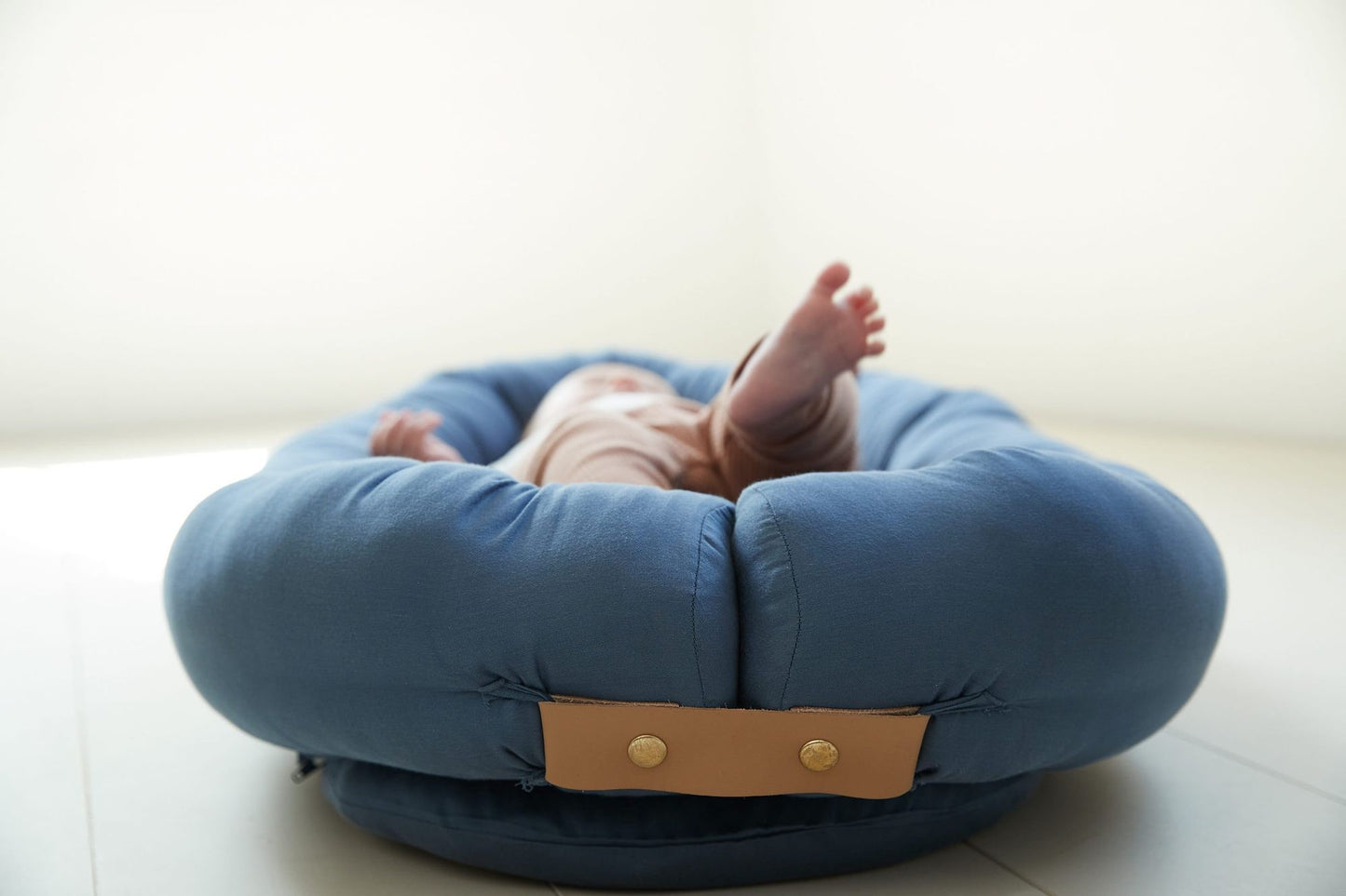 Filibabba babynest – Kapok – Muddly Blue