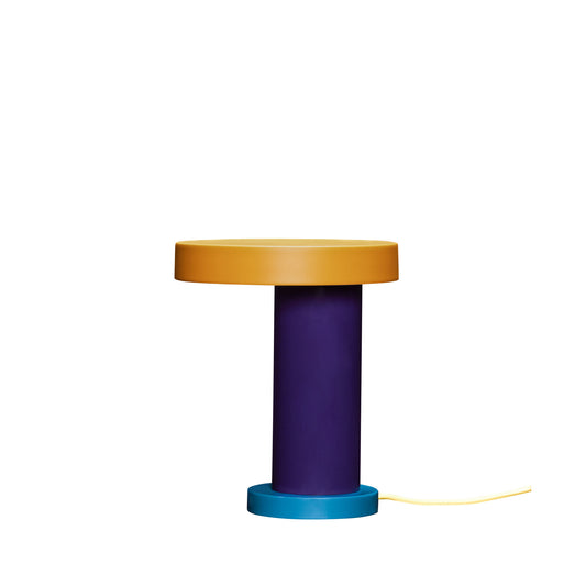 Hübsch Magic bordlampe – lilla/gul