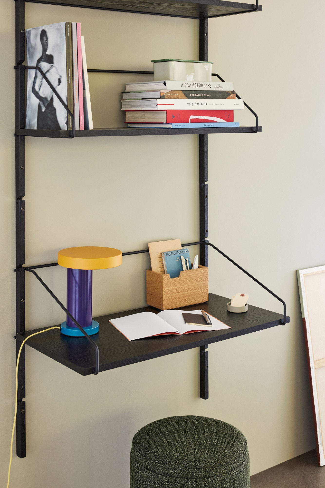 Hübsch Magic bordlampe – lilla/gul