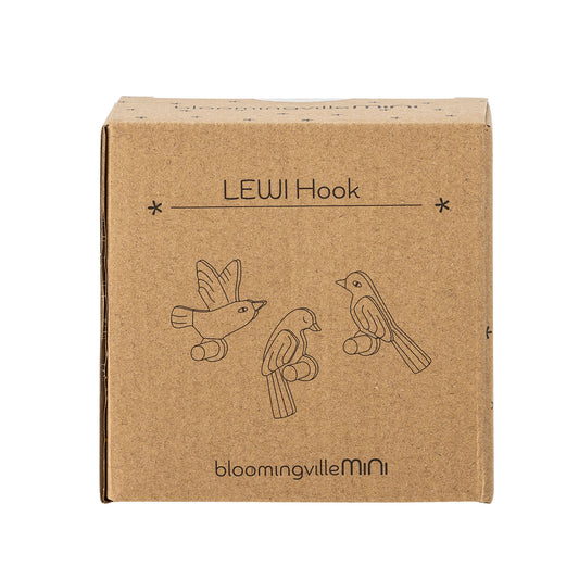 Bloomingville MINI Lewi Knager – 3 stk. – Brun – FSC®100% MDF