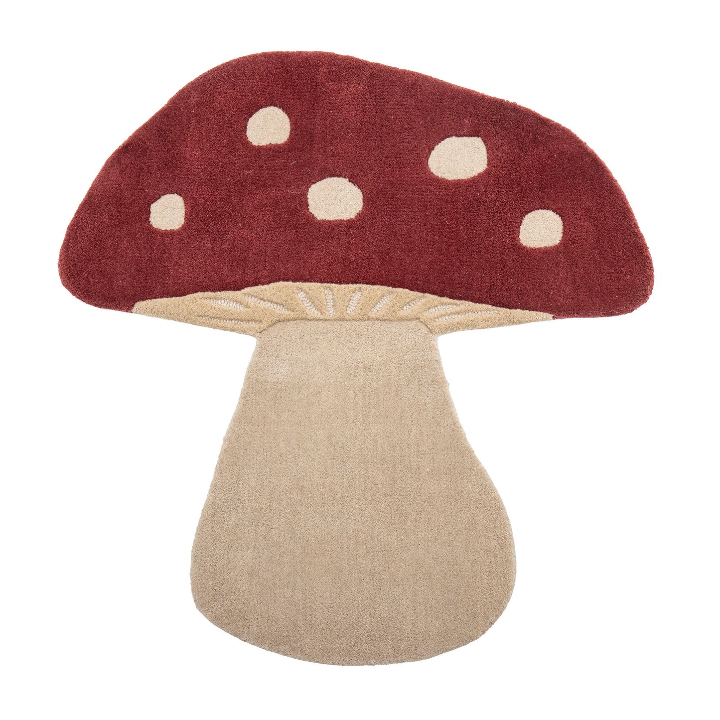 Bloomingville MINI Mushroom Tæppe - Rød