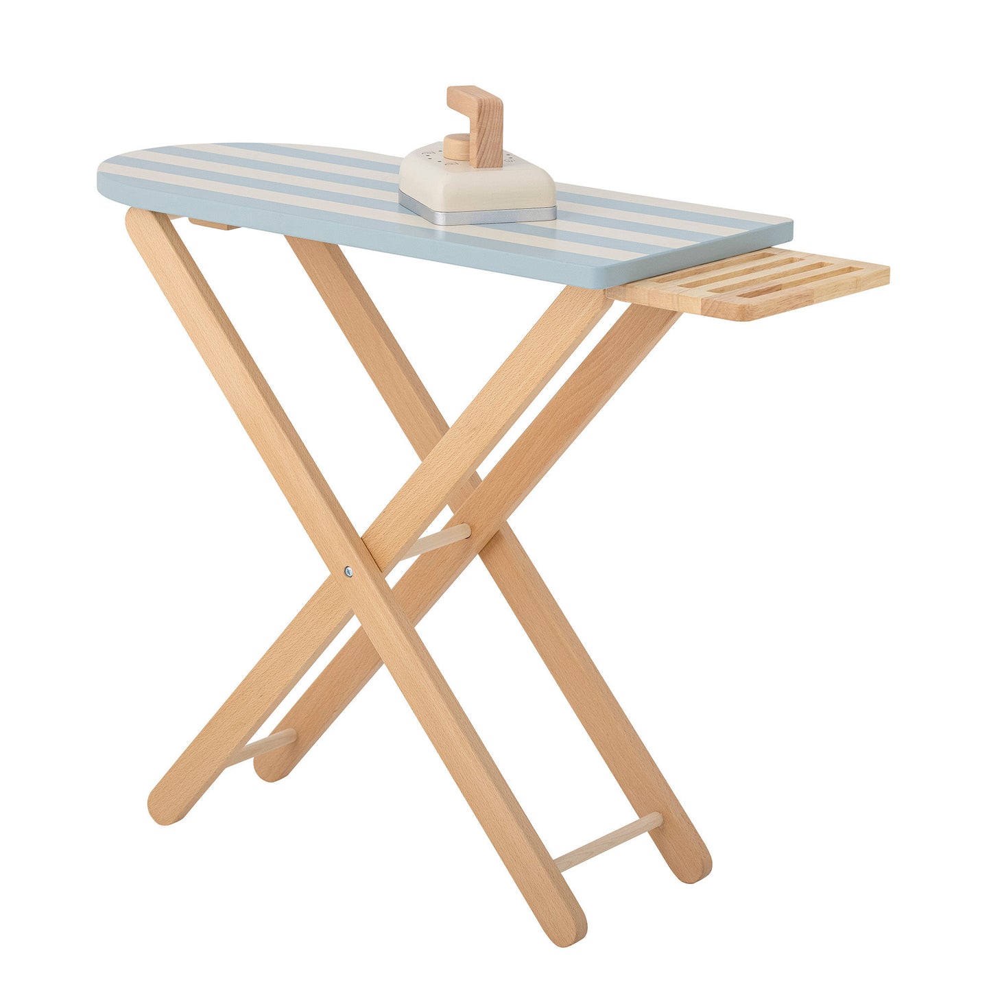 Bloomingville MINI Sande legetøj – Strygebræt og strygejern i blå FSC®-certificeret MDF