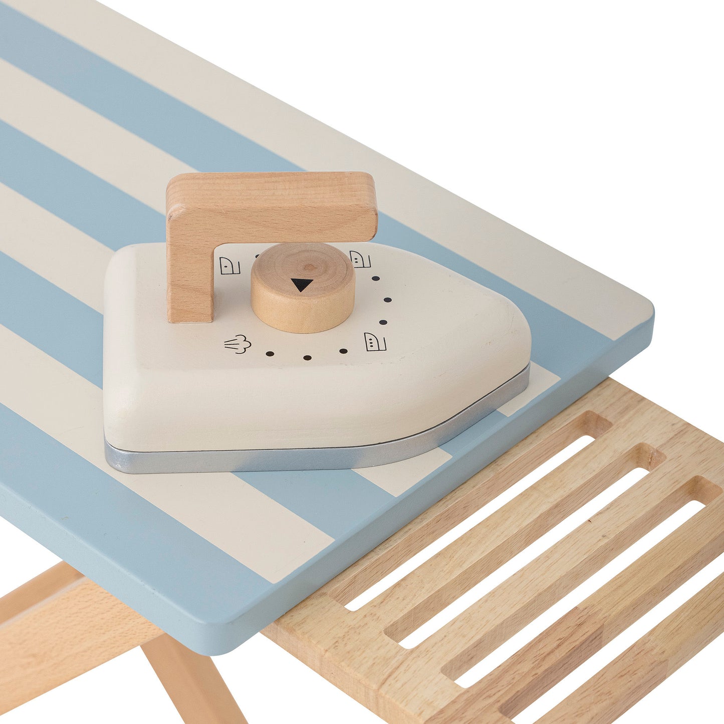 Bloomingville MINI Sande legetøj – Strygebræt og strygejern i blå FSC®-certificeret MDF