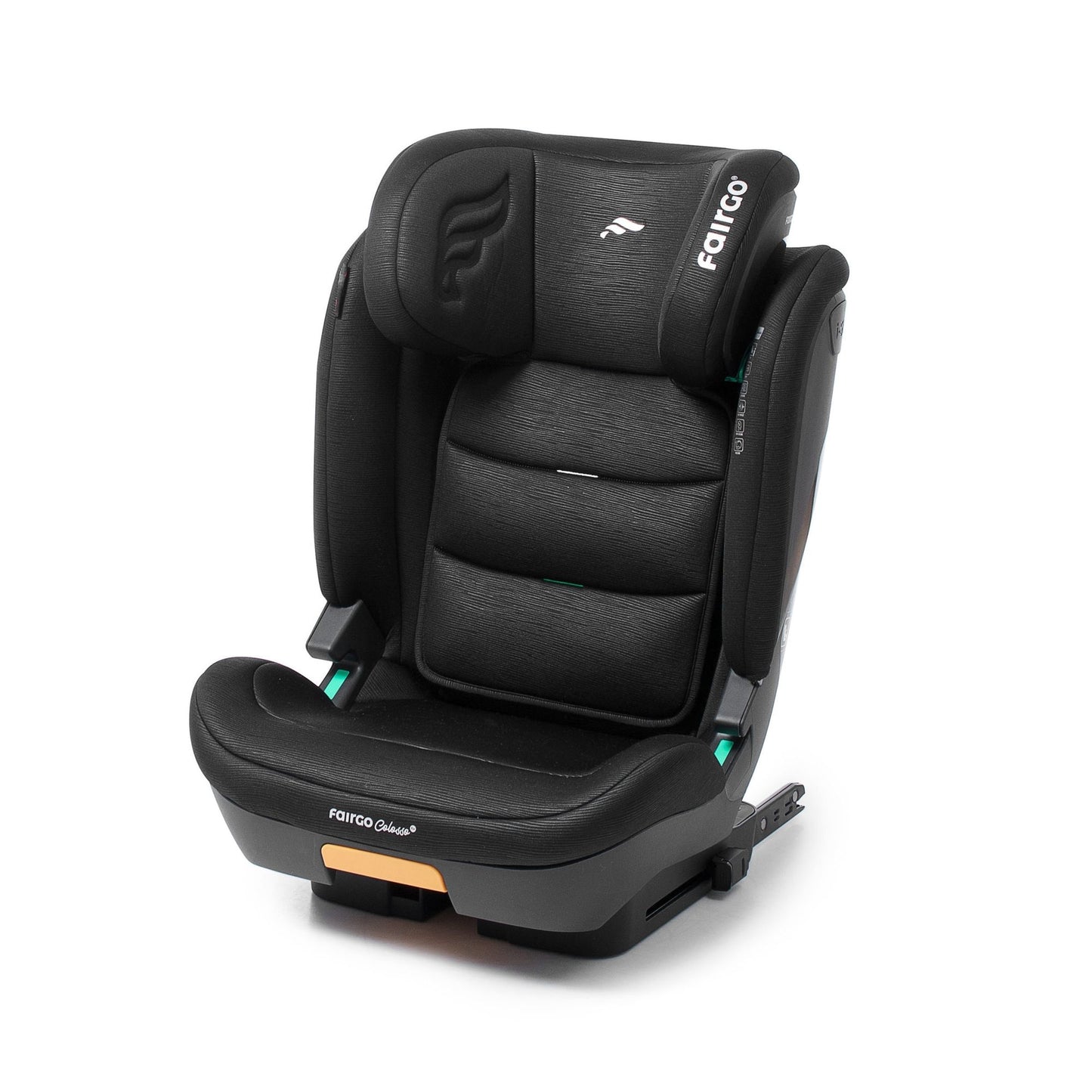 Fairgo Colosso i-Size autostol 100–150 cm – black sand