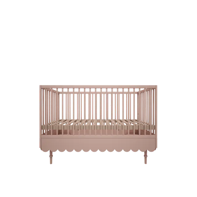 Wood Luck Design - Babushka - tremme-/juniorseng 70 x 140 cm – lyserød