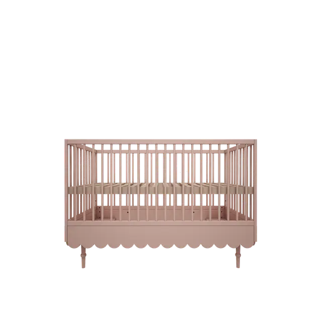 Wood Luck Design - Babushka - tremme-/juniorseng 70 x 140 cm – lyserød