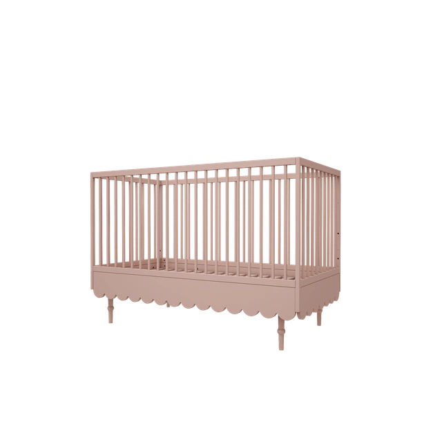 Wood Luck Design - Babushka - tremme-/juniorseng 70 x 140 cm – lyserød
