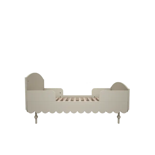 Wood Luck Design - Babushka - tremme-/juniorseng 70 x 140 cm – olivengrøn