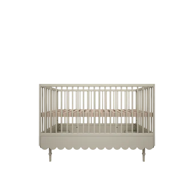 Wood Luck Design - Babushka - tremme-/juniorseng 70 x 140 cm – olivengrøn