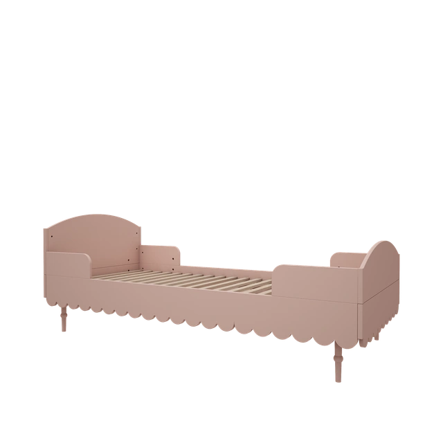 Wood Luck Design - Babushka - børneseng 90 x 200 cm – lyserød