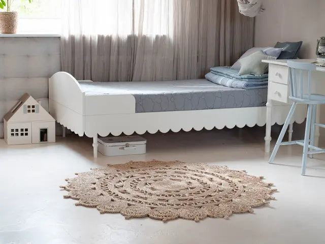 Wood Luck Design - Babushka - børneseng 90 x 200 cm – hvid
