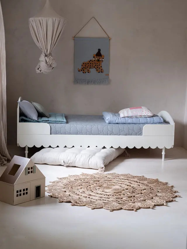 Wood Luck Design - Babushka - børneseng 90 x 200 cm – hvid