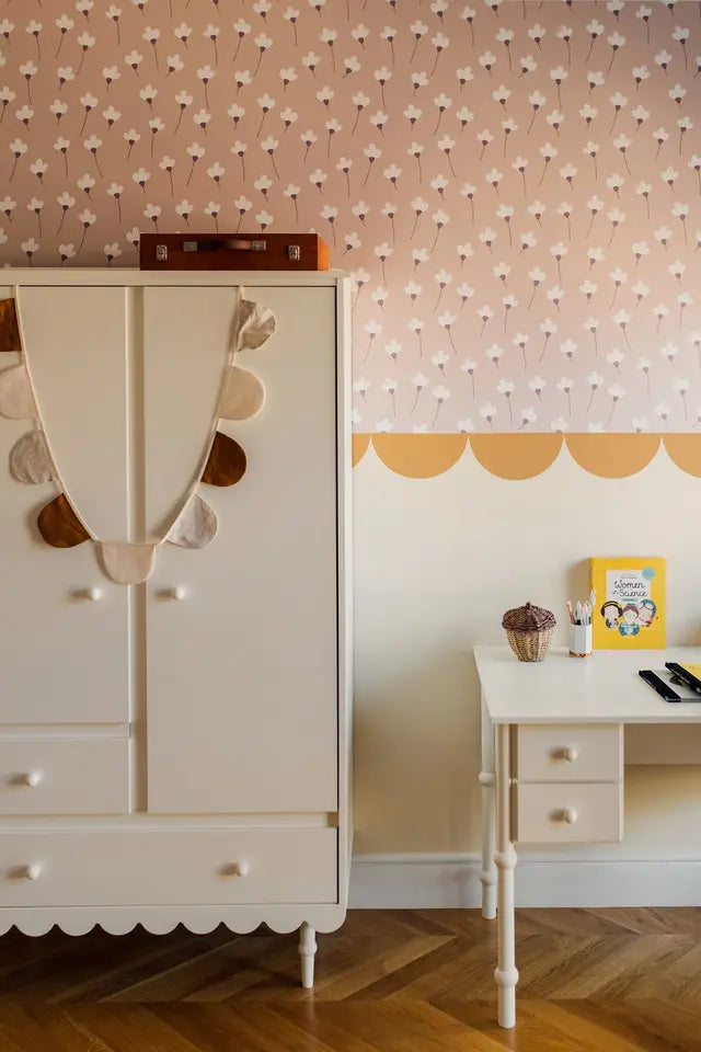 Wood Luck Design - Babushka - skrivebord – hvid