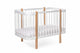 Baby Crib ELIN - Natural/White