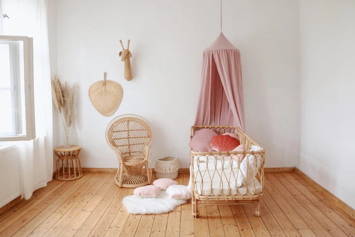 Moi Mili Sengehimmel i økologisk bomuld – Baby Pink