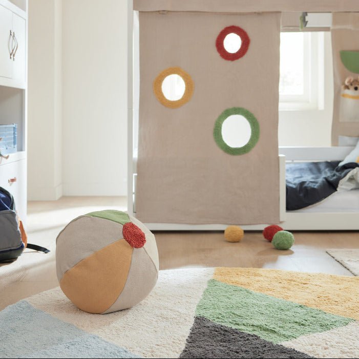 LIFETIME Kidsrooms Olympic Dreams boldformet pude – 35 x 35 cm