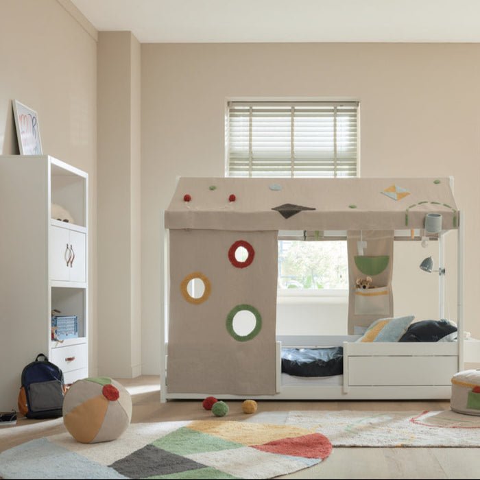 LIFETIME Kidsrooms Olympic Dreams boldformet pude – 35 x 35 cm