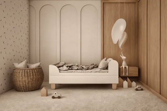 Wood Luck Design - Basic - børneseng 80 x 160 cm – hvid