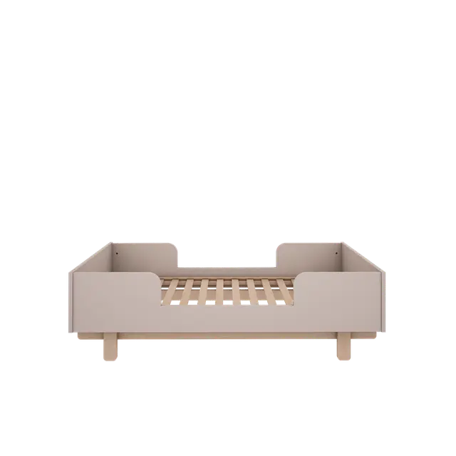 Wood Luck Design - Basic - tremme-/juniorseng 70 x 140 cm – cashmere