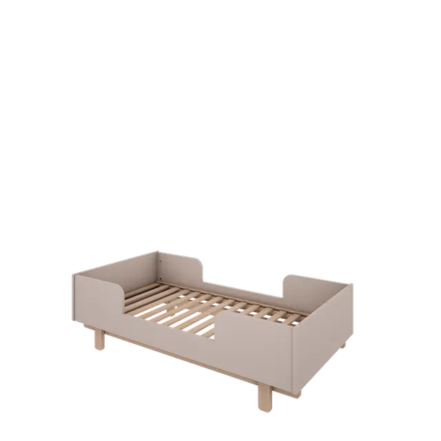 Wood Luck Design - Basic - tremme-/juniorseng 70 x 140 cm – cashmere