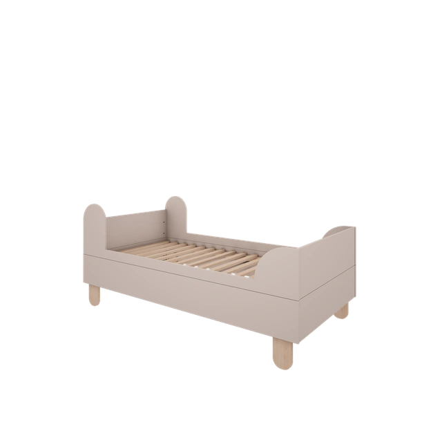 Wood Luck Design - Basic - børneseng 80 x 160 cm – cashmere