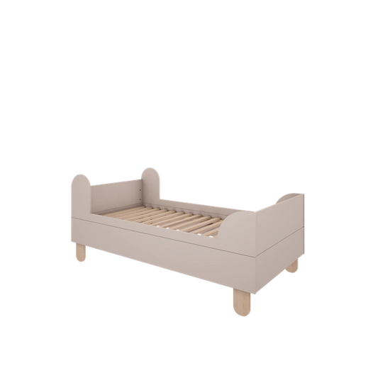 Wood Luck Design - Basic - børneseng 80 x 160 cm – cashmere