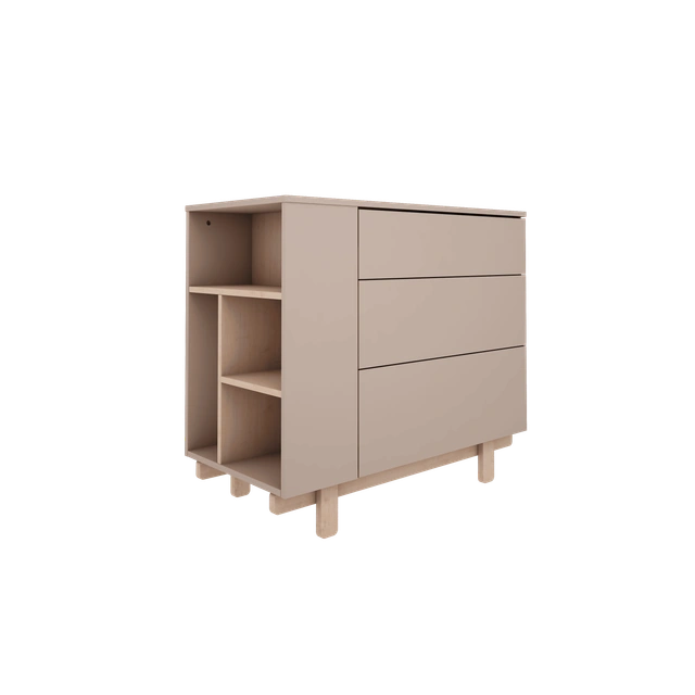 Wood Luck Design - Basic - kommode – trøffel