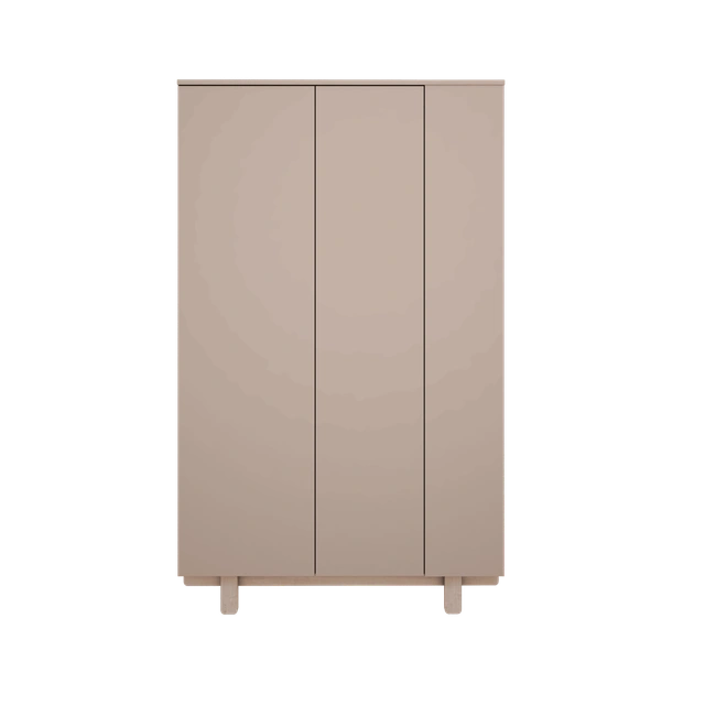 Wood Luck Design - Basic - garderobeskab – trøffel