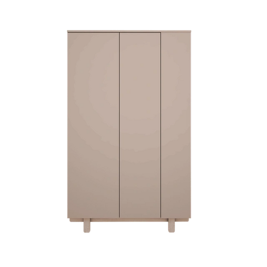 Wood Luck Design - Basic - garderobeskab – trøffel