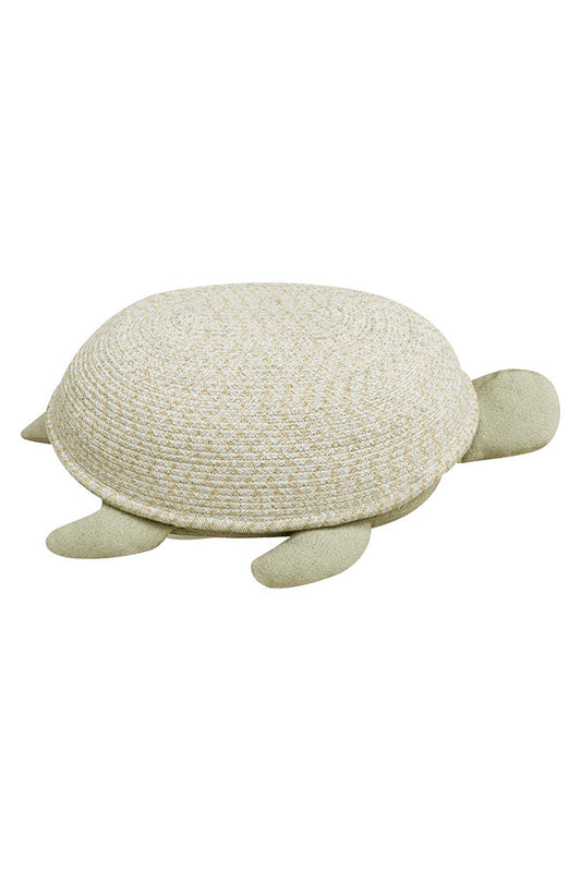 Lorena Canals kurv – Mama Turtle skildpadde grøn