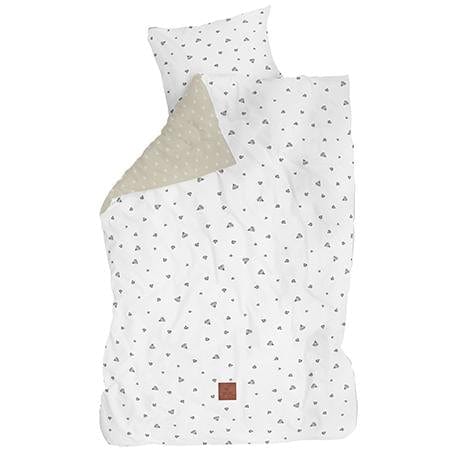 LIFETIME Kidsrooms Crown & Diamonds sengetøj 135 x 200 cm – Hvid
