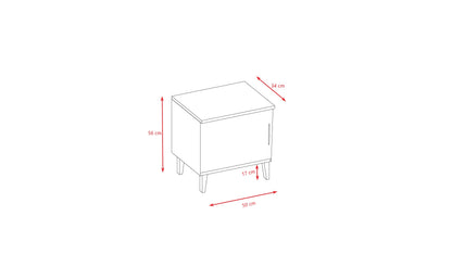 Bedside Table Kubi - Cashmere