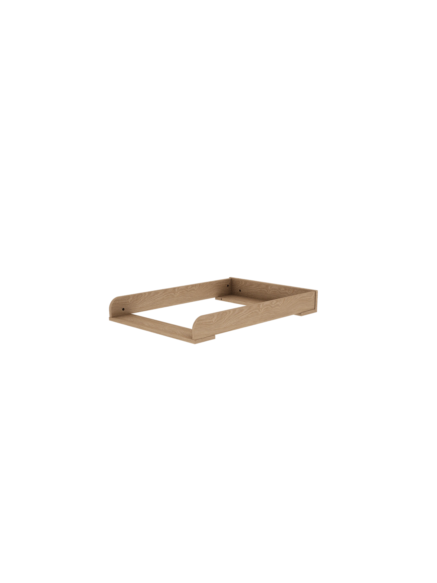 Wood Luck Design - Bloom - pusletop til kommode i egetræ