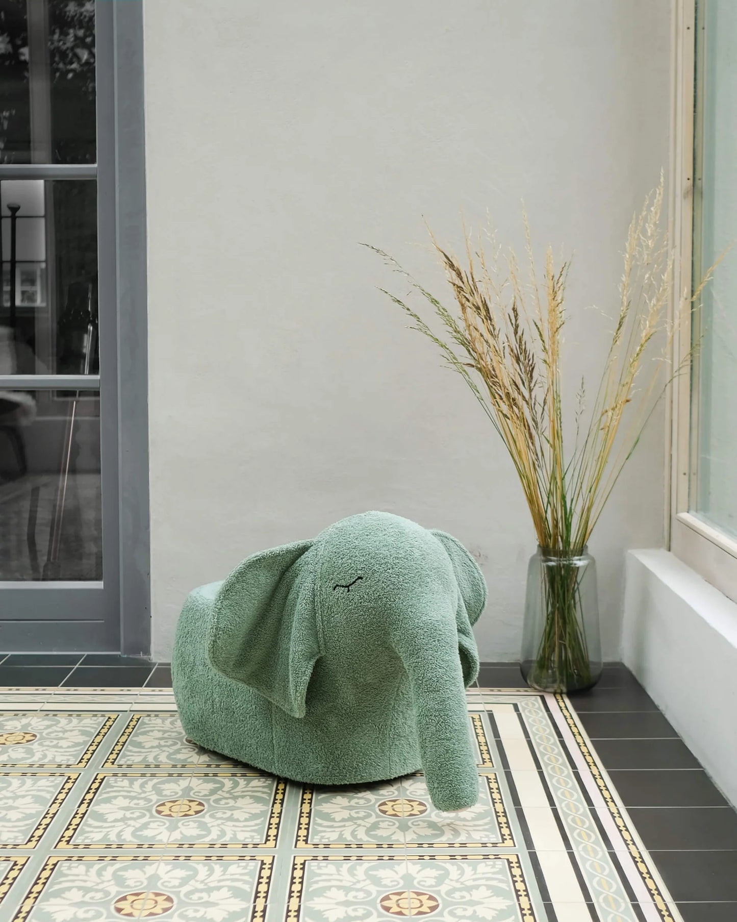 bada&bou – bou – den rullende elefant – mintgrøn