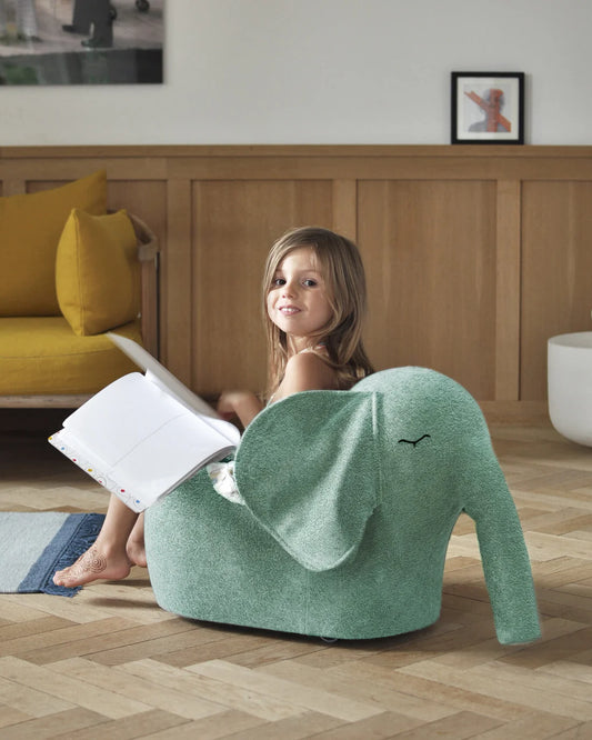 bada&bou – bou – den rullende elefant – mintgrøn