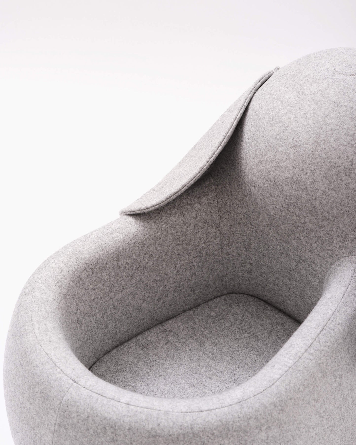 bada&bou – bou – den rullende elefant – grå melange