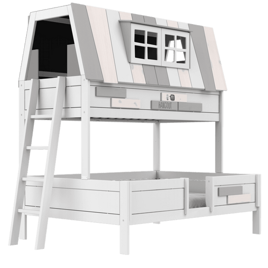 LIFETIME Kidsrooms Original My Hangout familiekøjeseng med legehus 90/140 x 200 cm