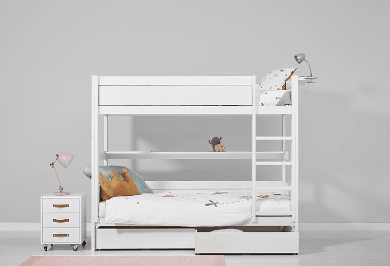 LIFETIME Kidsrooms Original køjeseng med stige 90 x 200 cm